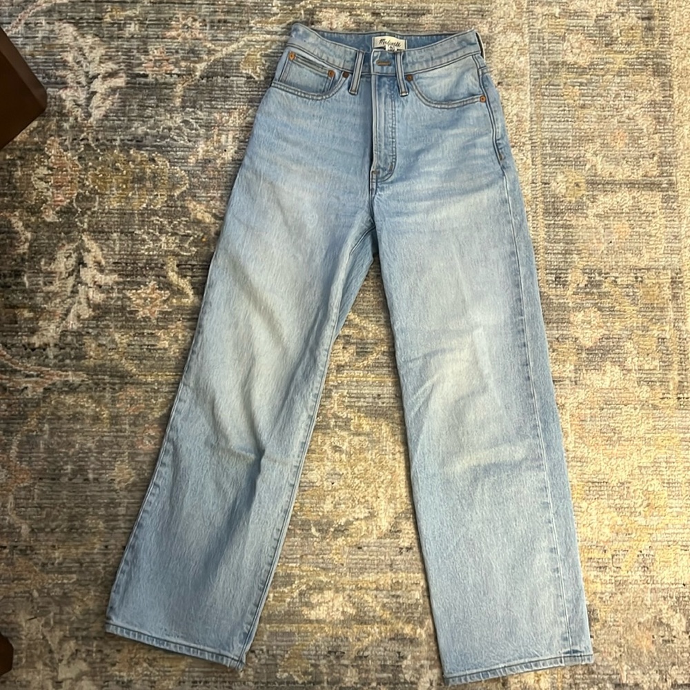 Madewell Perfect Vintage Wide-Leg Crop Jean